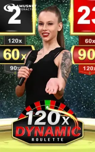 Dynamic Roulette 120x by Amusnet