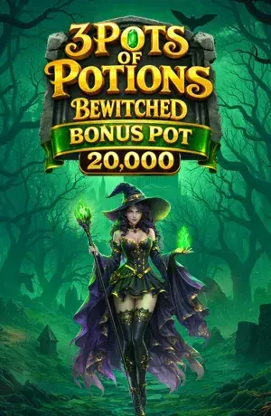3 Pots of Potions Betwitched Bonus Pot 20,000